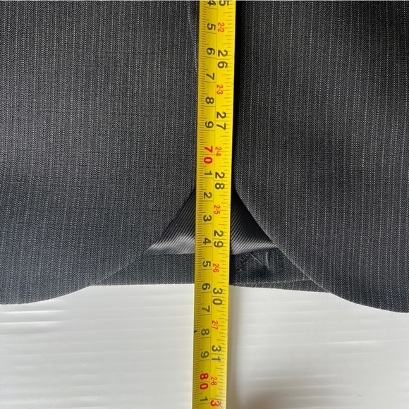 ZARA PINSTRIPE SUIT JACKET LIMITED EDITION BLACK SIZE 42  | 6774/023/800 - Picture 4 of 16